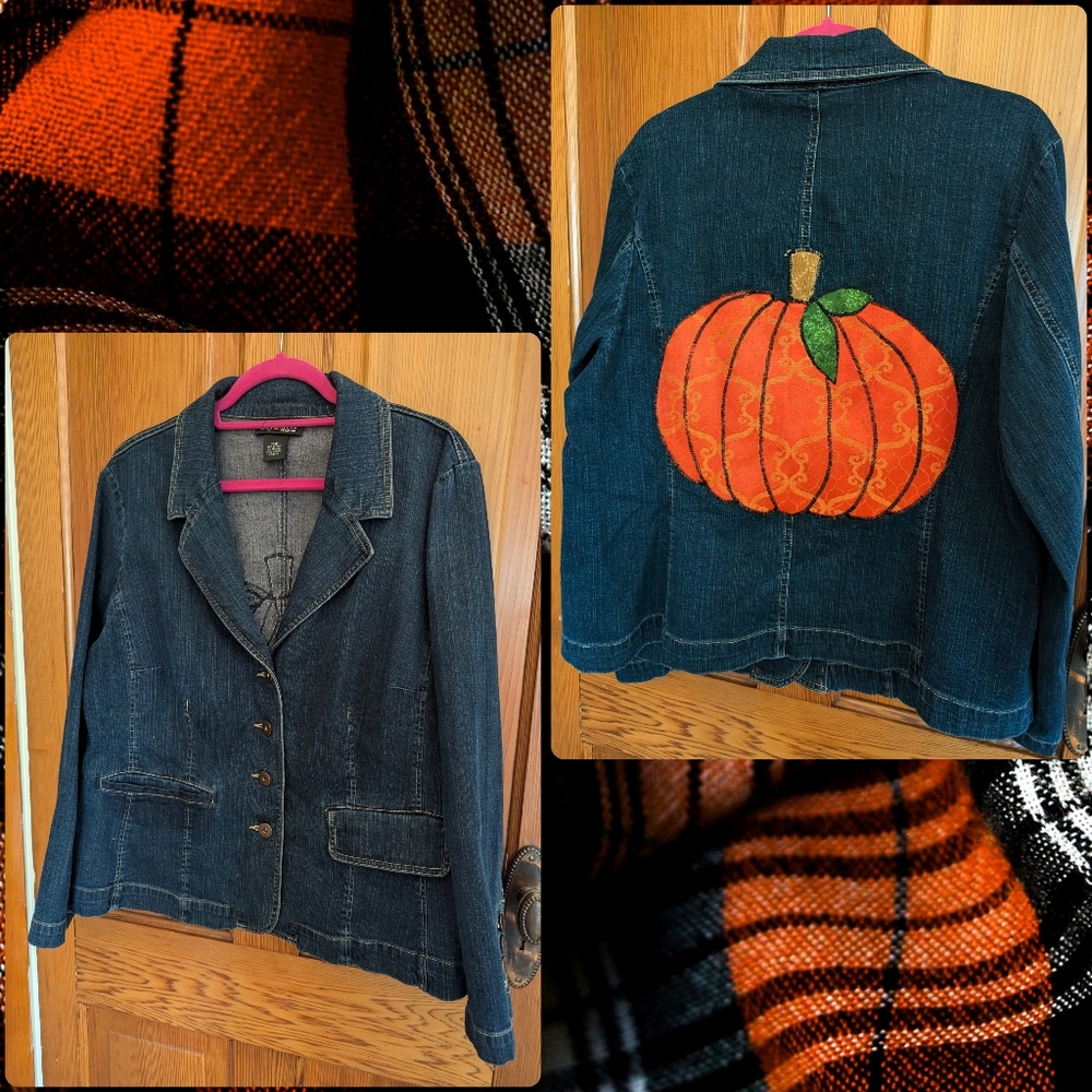 OOAK Fall Denim Blazer